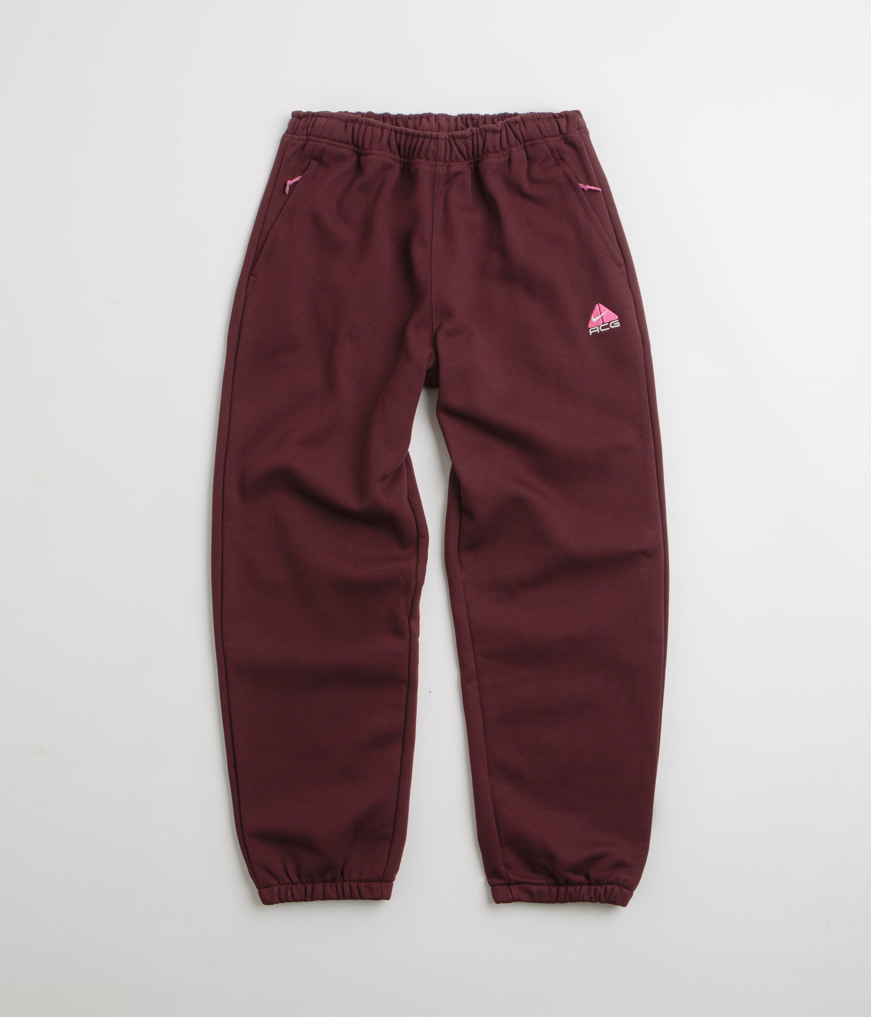 Magenta Loose Pants - Washed Denim | Flatspot