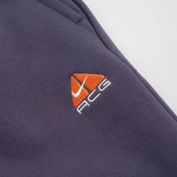 Nike ACG Tuff Fleece Lungs Pants - Dark Raisin / Safety Orange / Summit White thumbnail