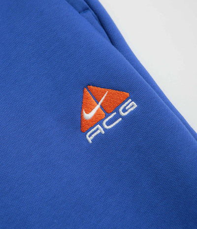 Nike ACG Tuff Fleece Lungs Pants - Game Royal / Safety Orange / Summit White