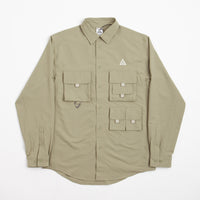 Nike ACG UV Devastation Trail Shirt - Neutral Olive / Summit White thumbnail