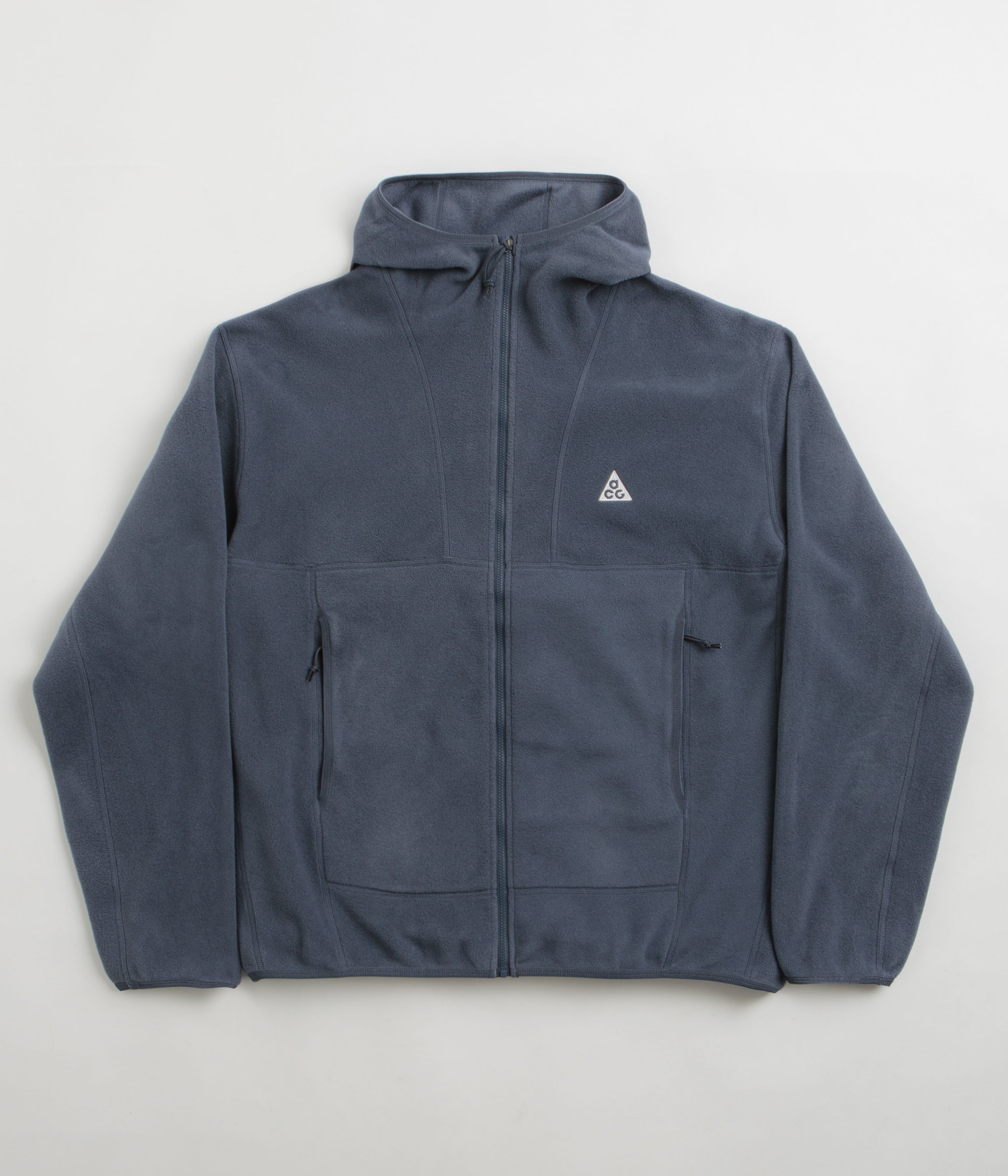 Yardsale Sunscript Full-Zip Hoodie - Navy | Flatspot