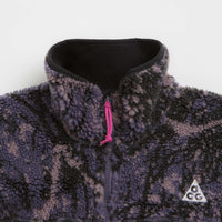 Nike ACG Womens Canwell Glacier Fleece - Dark Raisin / Black / Black / Summit White thumbnail