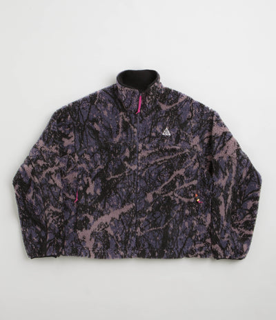 Nike ACG Womens Canwell Glacier Fleece - Dark Raisin / Black / Black / Summit White