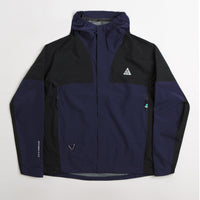 Nike ACG Womens Cascade Rains Jacket - Purple Ink / Black / Summit White thumbnail