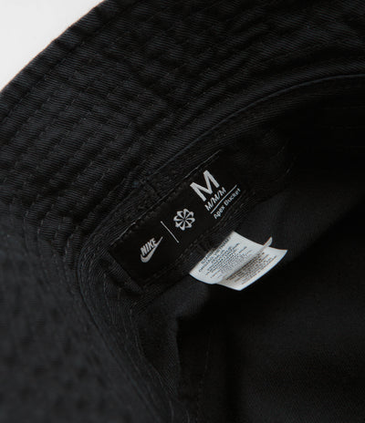 Nike Apex Futura Washed Bucket Hat - Black / White