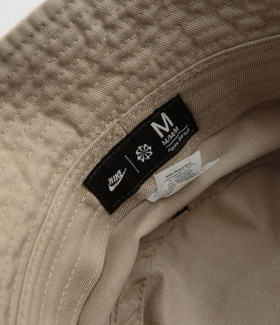 Nike Apex Futura Washed Bucket Hat - Khaki / White