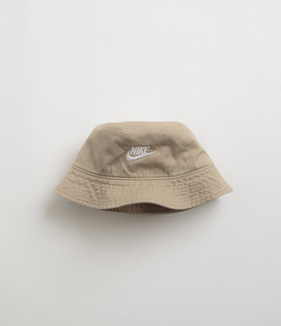 Nike Apex Futura Washed Bucket Hat - Khaki / White