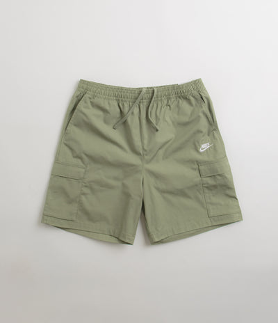 Nike Club Cargo Shorts - Oil Green / White