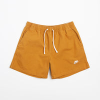 Nike Club Flow Shorts - Desert Ochre / White thumbnail