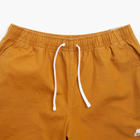 Nike Club Flow Shorts - Desert Ochre / White thumbnail