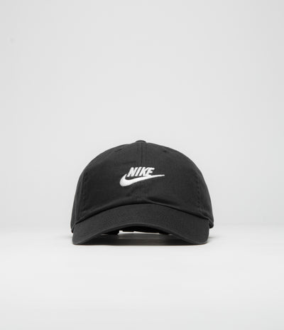 Nike Club Futura Wash Cap - Black / White