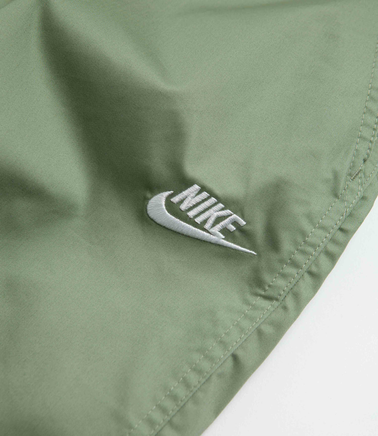 Nike Club Straight Leg Pants - Oil Green / White | Flatspot