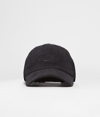 Nike Corduroy Club Cap - Black / Black