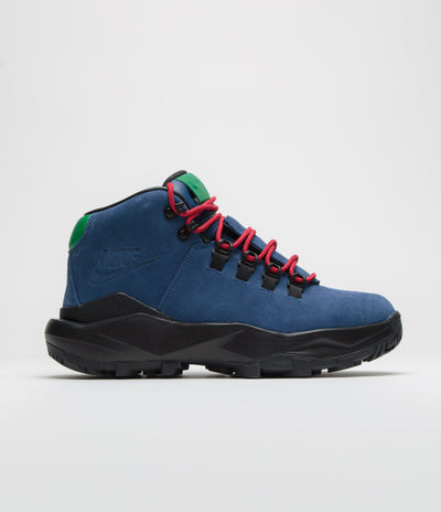 Nike Cygnal Shoes - Navy / Pine Green - Gym Red - Black