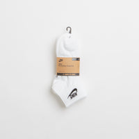 Nike Everyday Essential Ankle Socks (3 Pair) - White / Black thumbnail