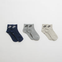 Nike Everyday Essential Ankle Socks (3 Pair) - Multi thumbnail