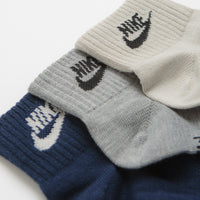 Nike Everyday Essential Ankle Socks (3 Pair) - Multi thumbnail