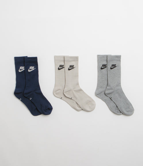 Nike Everyday Essential Crew Socks (3 Pair) - Multi / Multi