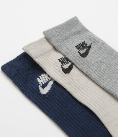 Nike Everyday Essential Crew Socks (3 Pair) - Multi / Multi