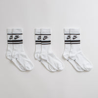 Nike Everyday Essential Crew Socks (3 Pair) - White / Black / Black / Black thumbnail