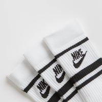 Nike Everyday Essential Crew Socks (3 Pair) - White / Black / Black / Black thumbnail