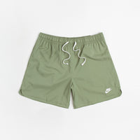 Nike Flow Shorts - Oil Green / White thumbnail