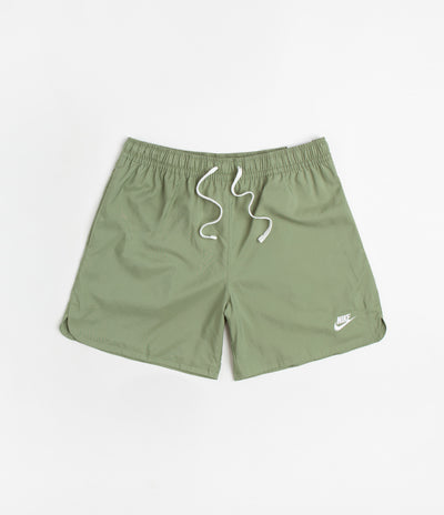 Nike Flow Shorts - Oil Green / White | Flatspot