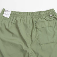 Nike Flow Shorts - Oil Green / White thumbnail