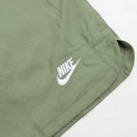 Nike Flow Shorts - Oil Green / White thumbnail