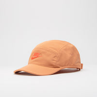 Nike Futura Logo Cap - Amber Brown / Bright Crimson thumbnail