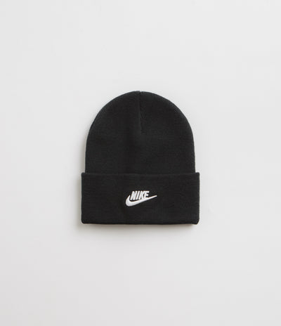 Nike Peak Futura Beanie - Black / White