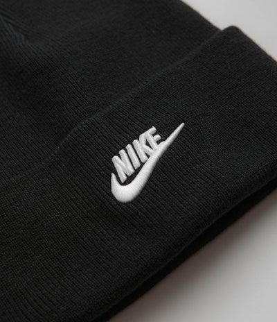 Nike Peak Futura Beanie - Black / White