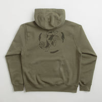 Nike SB Agnostic Hoodie - Medium Olive / White thumbnail