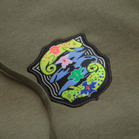 Nike SB Agnostic Hoodie - Medium Olive / White thumbnail