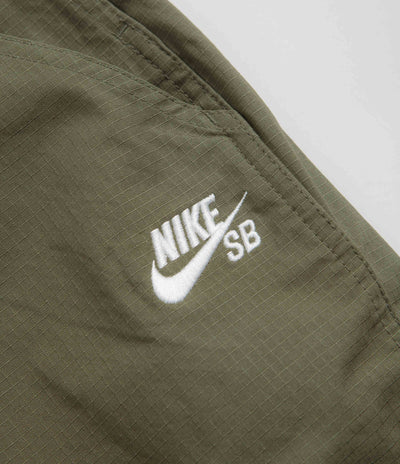 Nike SB Agnostic Overalls - Medium Olive / White