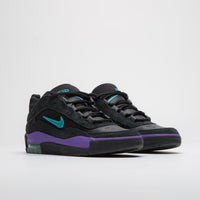 Nike SB Air Max Ishod Shoes - Black / Dusty Cactus - Black - Persian Violet thumbnail