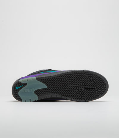 Nike SB Air Max Ishod Shoes - Black / Dusty Cactus - Black - Persian Violet