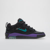 Nike SB Air Max Ishod Shoes - Black / Dusty Cactus - Black - Persian Violet thumbnail