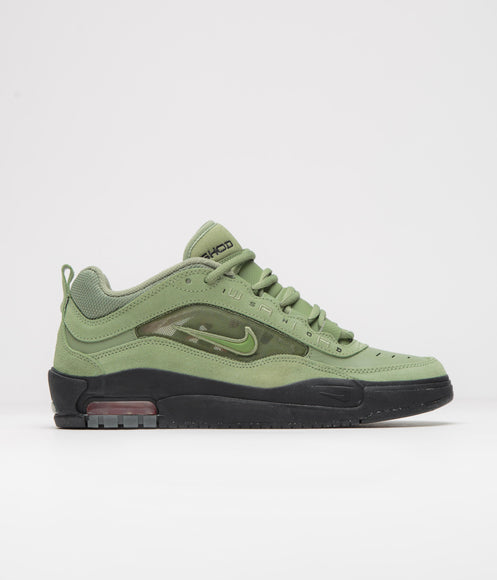 Nike SB Air Max Ishod Shoes - Oil Green / Oil Green - Oil Green