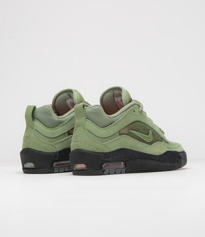 Nike SB Air Max Ishod Shoes - Oil Green / Oil Green - Oil Green