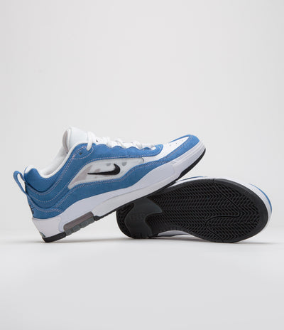 Nike SB Air Max Ishod Shoes - Star Blue / Black - White - Med Soft Pink