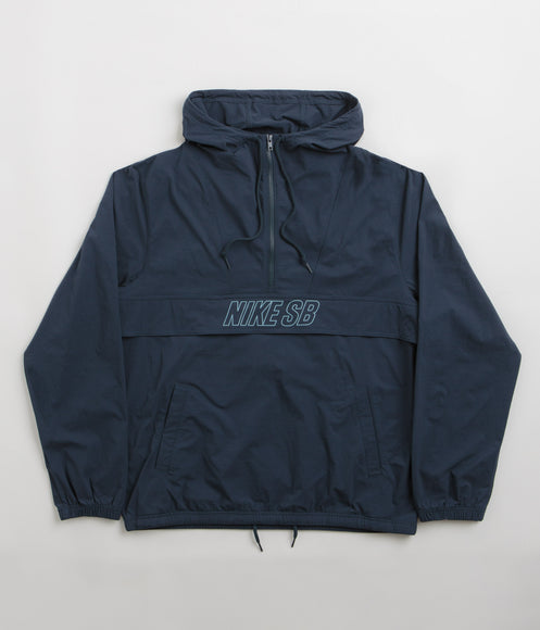 nike sb anorak jacket armory navy denim turquoise  1 500x580