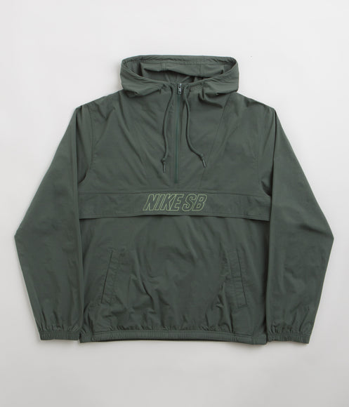 Nike SB Anorak Jacket - Vintage Green / Oil Green