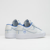 Nike SB Blazer Low Pro GT Premium Shoes - Summit White / Game Royal - Summit White thumbnail