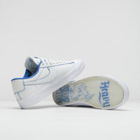 Nike SB Blazer Low Pro GT Premium Shoes - Summit White / Game Royal - Summit White thumbnail