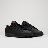 Nike SB Blazer Low Pro GT Shoes - Black / Black - Black - Black thumbnail