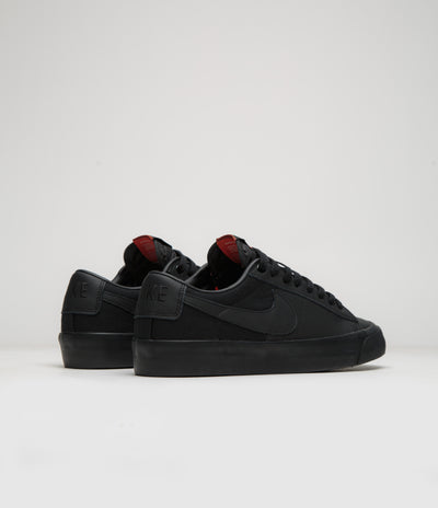 Nike SB Blazer Low Pro GT Shoes - Black / Black - Black - Black