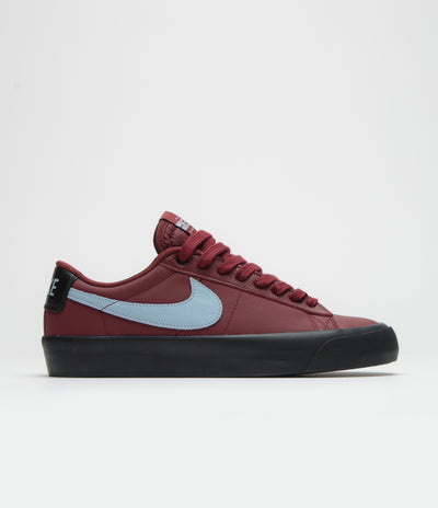 Nike SB Blazer Low Pro GT Shoes - Dark Team Red / Light Armory Blue