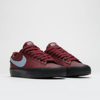 Nike SB Blazer Low Pro GT Shoes - Dark Team Red / Light Armory Blue thumbnail