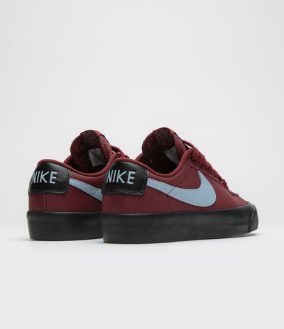 Nike SB Blazer Low Pro GT Shoes - Dark Team Red / Light Armory Blue